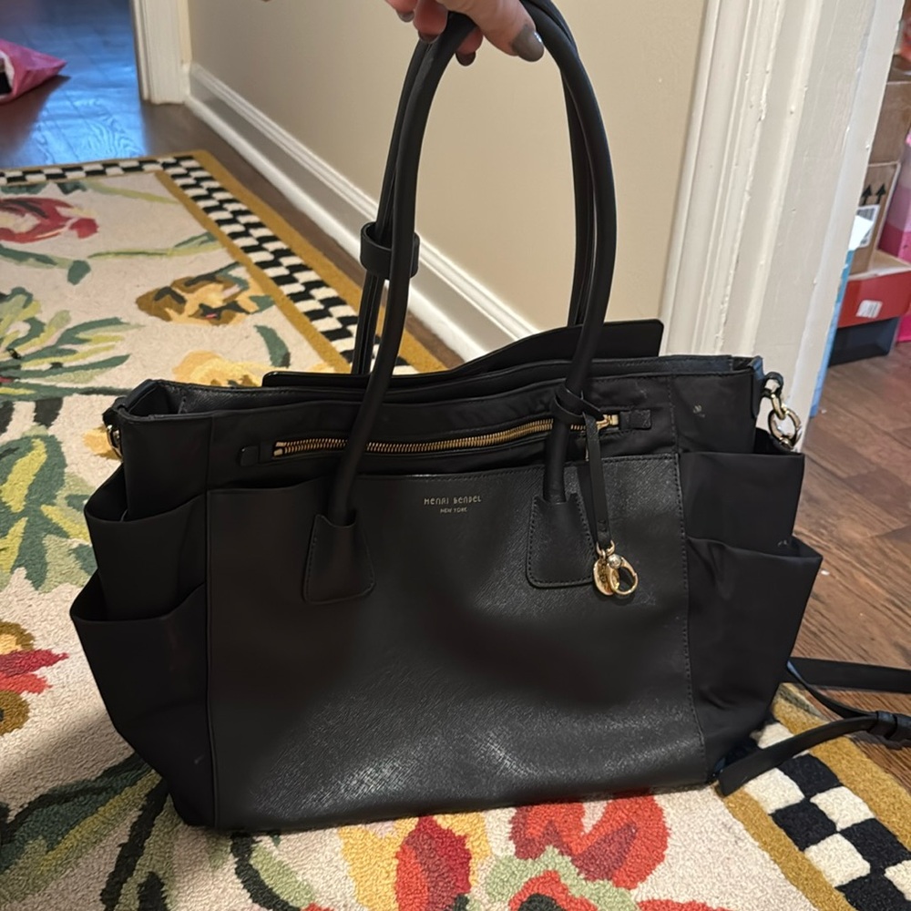 Henri Bendel diaper bag.